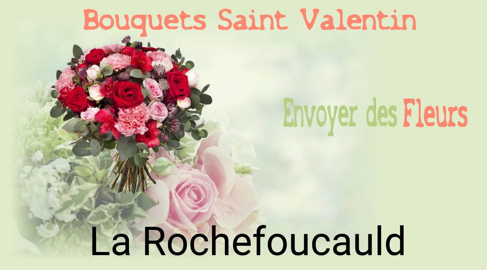 Roses de Saint-Valentin livrées à La Rochefoucauld